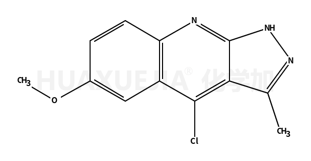 4-chloro-6-methoxy-3-methyl-1H-pyrazolo[3,4-b]quinoline