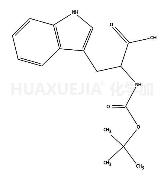 N-叔丁氧基羰基-DL-色氨酸