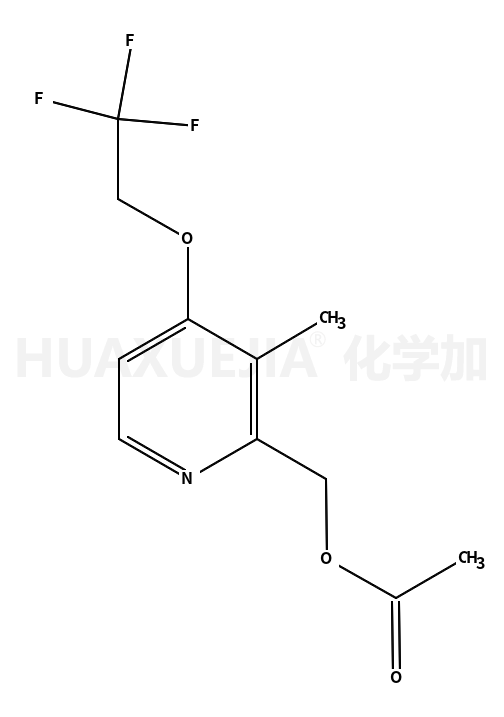 2-acetoxymethyl-3-methyl-4-(2,2,2-trifluoroethoxy)pyridine