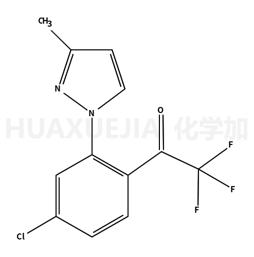 1-(4- 氯-2- （3- 甲基-1H- 吡唑-1- 基）苯基)-2,2,2-三氟乙酮