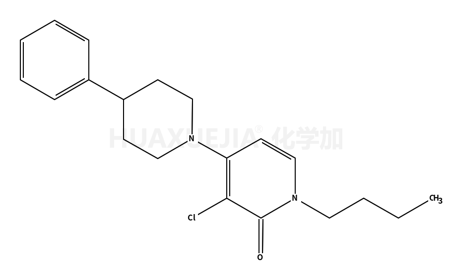 1-丁基-3-氯-4-(4-苯基哌啶-1-基)吡啶-2(1H)-酮
