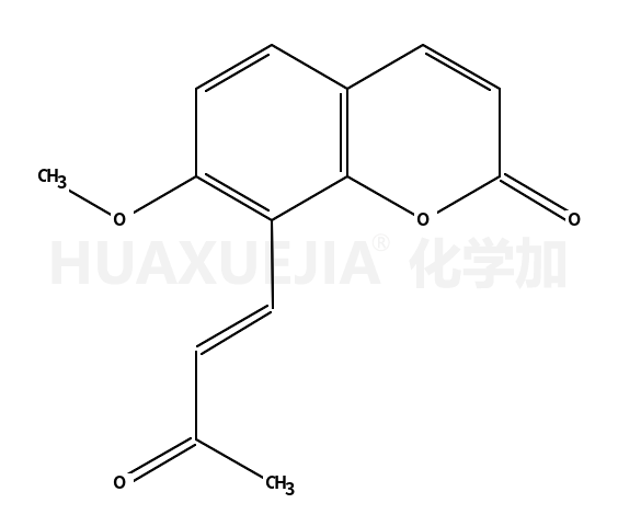 7-甲氧基-8-[(1E)-3-氧代-1-丁烯基]-2H-1-苯并吡喃-2-酮