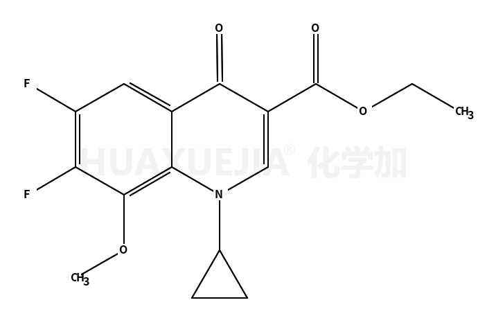 1-环丙基-6,7-二氟-1,4-二氢-8-甲氧基-4-氧代-3-喹啉羧酸乙酯
