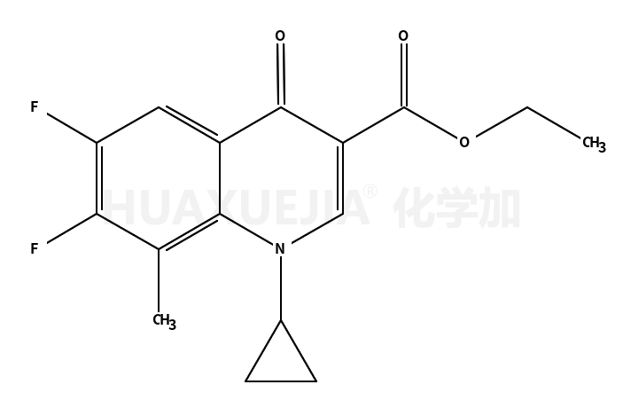 1-cyclopropyl-6,7-difluoro-8-methylquinolin-4-one
