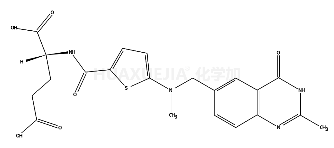 (2S)-2-[[5-[methyl-[(2-methyl-4-oxo-1H-quinazolin-6-yl)methyl]amino]thiophene-2-carbonyl]amino]pentanedioic acid