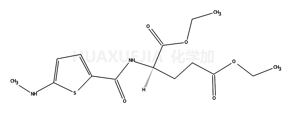 N-(5-甲氨基-2-噻吩甲酰基)-L-谷氨酸二乙酯