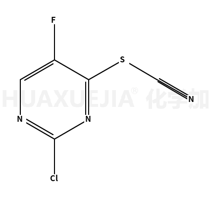 (2-chloro-5-fluoropyrimidin-4-yl) thiocyanate