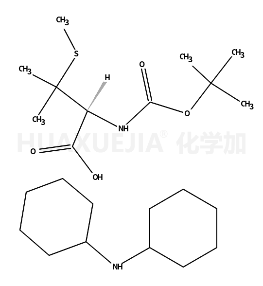 N-[叔丁氧羰基]-3-甲硫基-L-缬氨酸二环己基铵盐