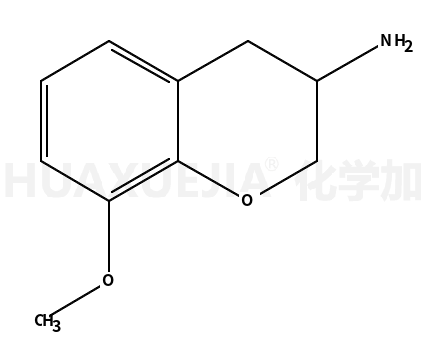 2H-1-BENZOPYRAN-3-AMINE,3,4-DIHYDRO-8-METHOXY-