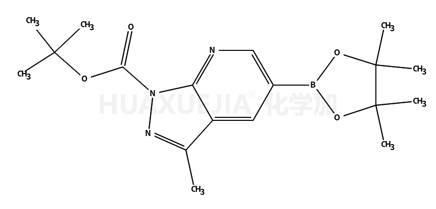tert-butyl 3-methyl-5-(4,4,5,5-tetramethyl-1,3,2-dioxaborolan-2-yl)-1H-pyrazolo[3,4-b]pyridine-1-carboxylate