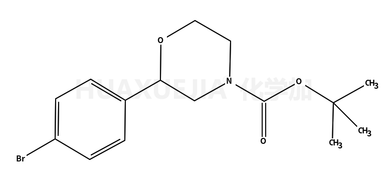tert-butyl 2-(4-bromophenyl)morpholine-4-carboxylate