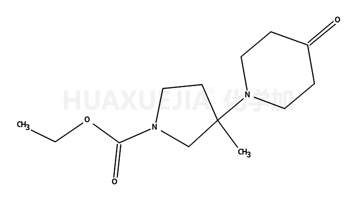 3-甲基-3-(4-氧代哌啶-1-基)吡咯烷-1-羧酸乙酯
