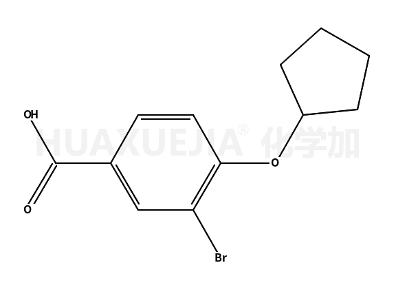 3-溴-4-(环戊基氧基)苯甲酸