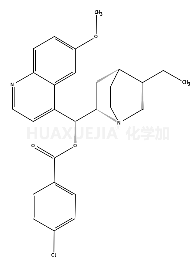 O-(4-氯苯甲酰)氢奎并啶