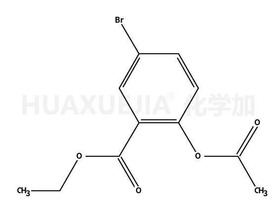 2-乙酰氧基-5-溴苯甲酸乙酯