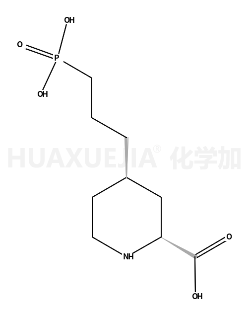 (2R,4S)-4-(3-phosphonopropyl)piperidine-2-carboxylic acid