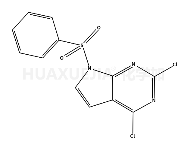 2,4-Dichloro-7-(phenylsulfonyl)-7H-pyrrolo[2,3-d]pyrimidine