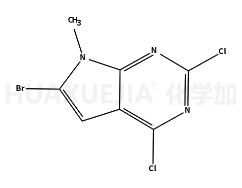 6-bromo-2,4-dichloro-7-methylpyrrolo[2,3-d]pyrimidine