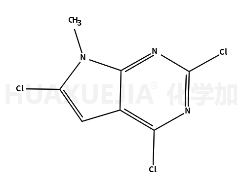 2,4,6-trichloro-7-methylpyrrolo[2,3-d]pyrimidine