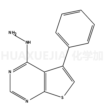 4-肼基-5-苯基噻吩[2,3-d]嘧啶