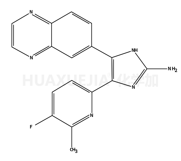 5-(5-氟-6-甲基吡啶-2-基)-4-(喹噁啉-6-基)-1H-咪唑-2-胺