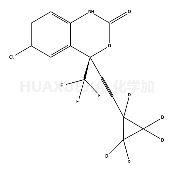 (4S)-6-chloro-4-[2-(1,2,2,3,3-pentadeuteriocyclopropyl)ethynyl]-4-(trifluoromethyl)-1H-3,1-benzoxazin-2-one