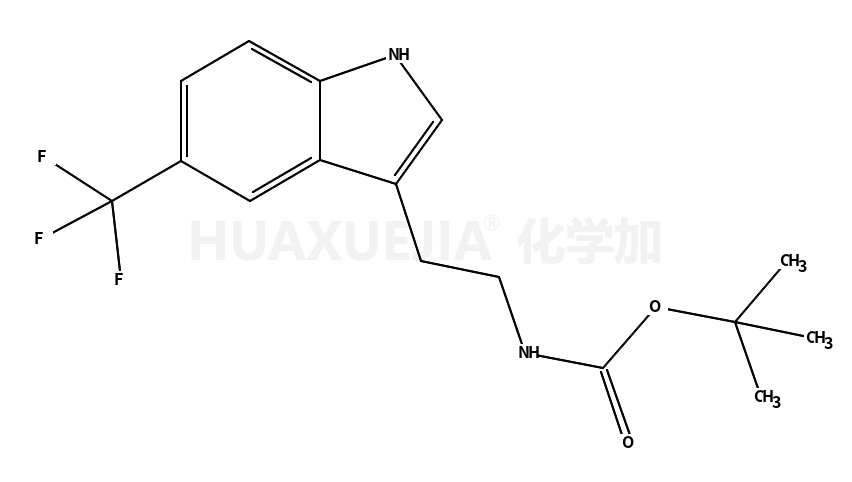 [2-(5-三氟甲基-1H-吲哚-3-基)-乙基]-氨基甲酸叔丁酯