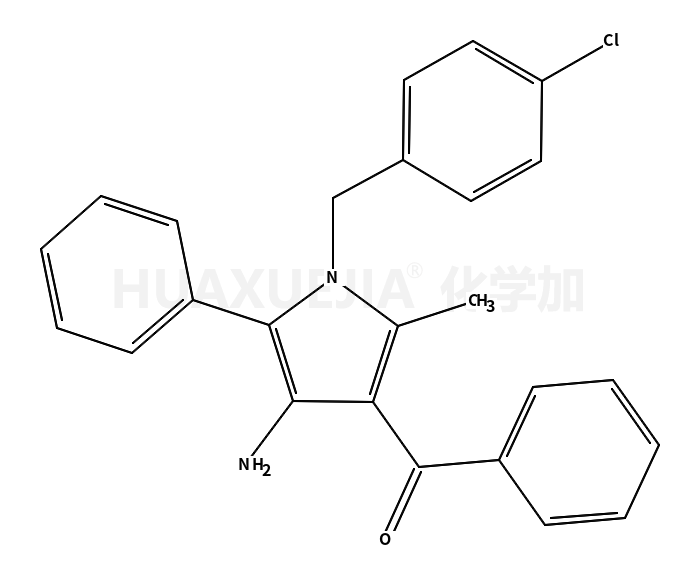 [4-amino-1-[(4-chlorophenyl)methyl]-2-methyl-5-phenylpyrrol-3-yl]-phenylmethanone
