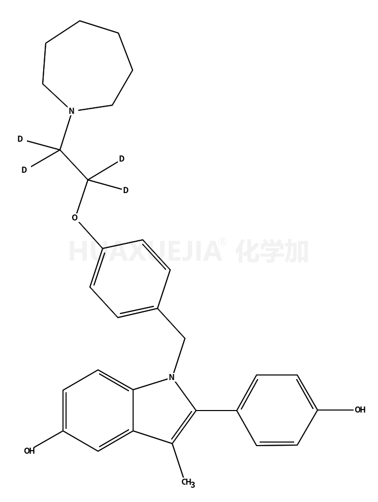 Bazedoxifene-d4 Acetate