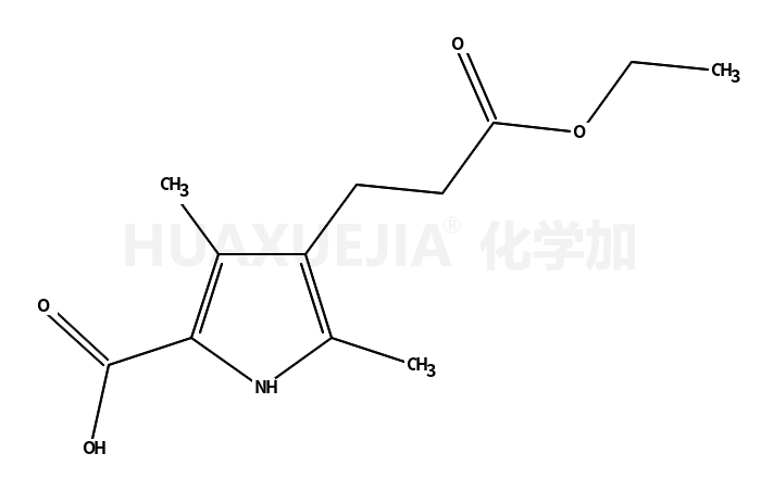 4-(3-乙氧基-3-氧代丙基)-3,5-二甲基-1H-吡咯-2-羧酸