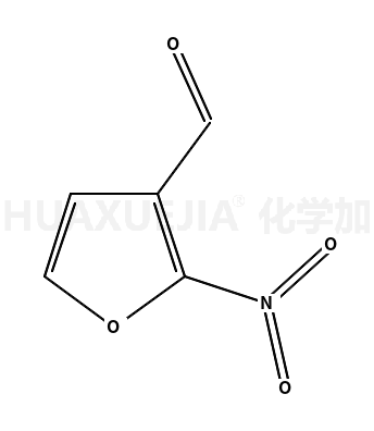 3-呋喃甲醛,  2-硝基- (9CI)