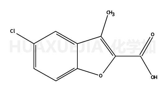 5-氯-3-甲基-1-苯并呋喃-2-羧酸