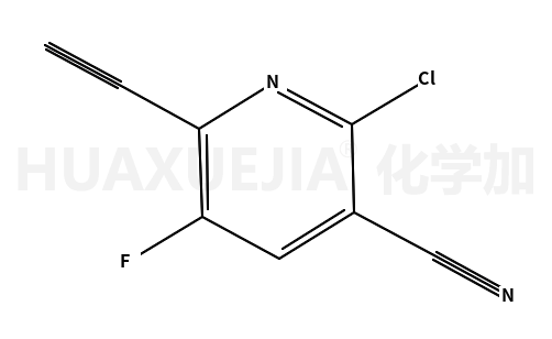 2-chloro-6-ethynyl-5-fluoropyridine-3-carbonitrile