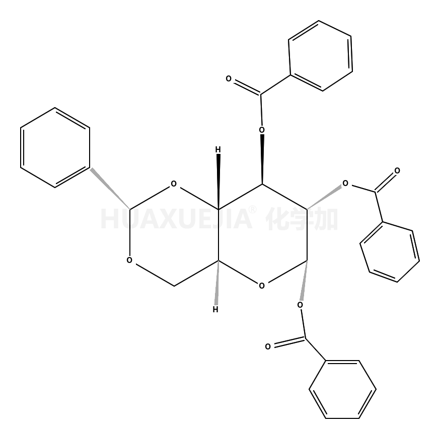 1,2,3,-三-O-苯甲酰基-4,6-O-苯基亚甲基-β-D-吡喃葡萄糖