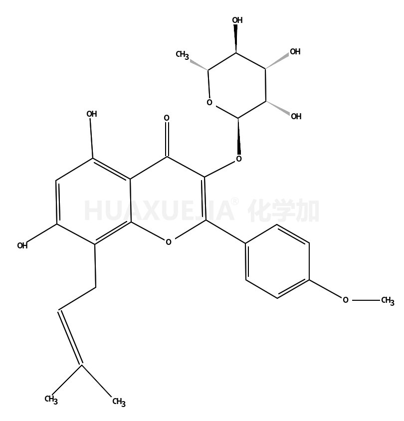 寶霍苷I((淫羊藿次苷II，脫水淫羊藿苷)