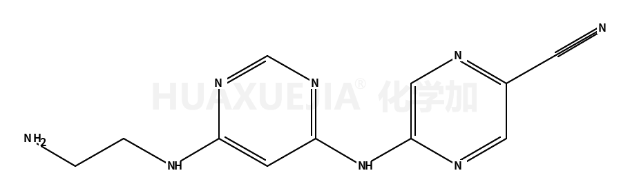 5-[[6-(2-aminoethylamino)pyrimidin-4-yl]amino]pyrazine-2-carbonitrile