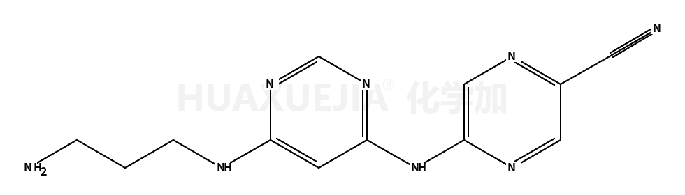 5-[[6-(3-aminopropylamino)pyrimidin-4-yl]amino]pyrazine-2-carbonitrile