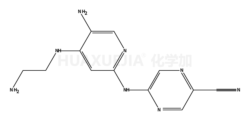 5-[[5-amino-4-(2-aminoethylamino)pyridin-2-yl]amino]pyrazine-2-carbonitrile