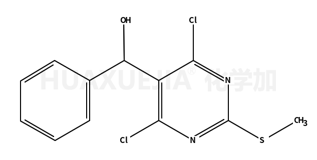 (4,6-dichloro-2-methylsulfanylpyrimidin-5-yl)-phenylmethanol