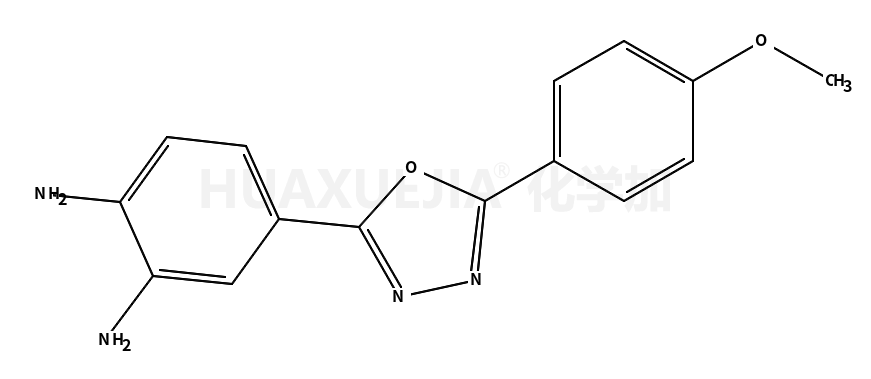 4-(5-(4-methoxyphenyl)-1,3,4-oxadiazol-2-yl)benzene-1,2-diamine