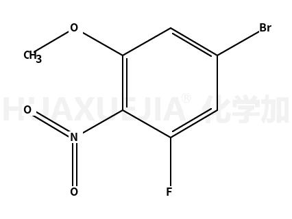 5-溴-1-氟-3-甲氧基-2-硝基苯