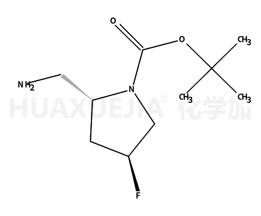 (2S,4R)-tert-Butyl 2-(aminomethyl)-4-fluoropyrrolidine-1-carboxylate