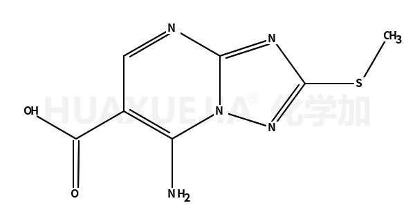 7-氨基-2-(甲基磺酰基)[1,2,4]噻唑并-[1,5-a]嘧啶-6-羧酸