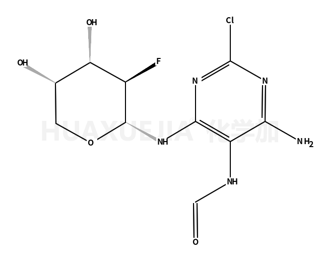 N-[4-Amino-2-chloro-6-[(2-deoxy-2-fluoro-α-D-arabinopyranosyl)amino]-5-pyrimidinyl]-formamide