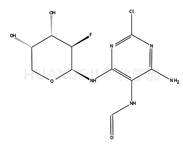 N-[4-Amino-2-chloro-6-[(2-deoxy-2-fluoro-β-D-arabinopyranosyl)amino]-5-pyrimidinyl]-formamide