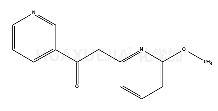 2-(6-methoxypyridin-2-yl)-1-pyridin-3-ylethanone