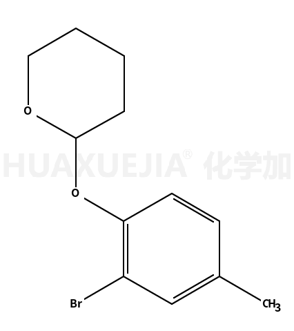 2-(2-溴-4-甲基苯氧基)-四氢-2H-吡喃