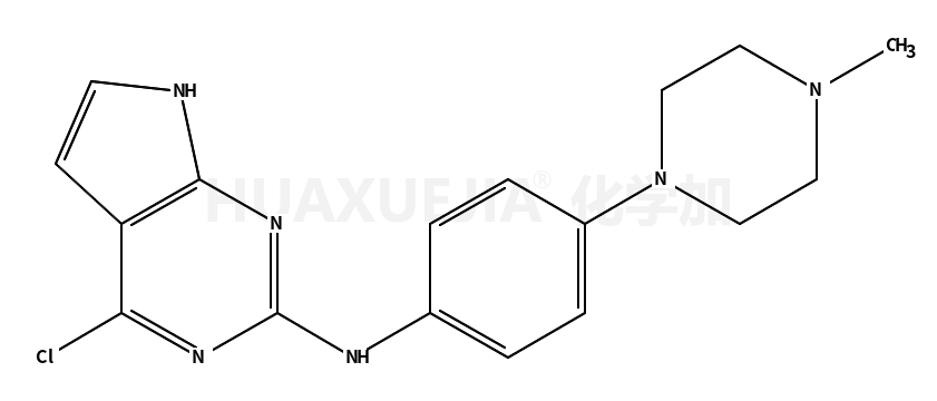 4-氯-N-(4-(4-甲基哌嗪-1-基)苯基)-7H-吡咯并[2,3-d]嘧啶-2-胺