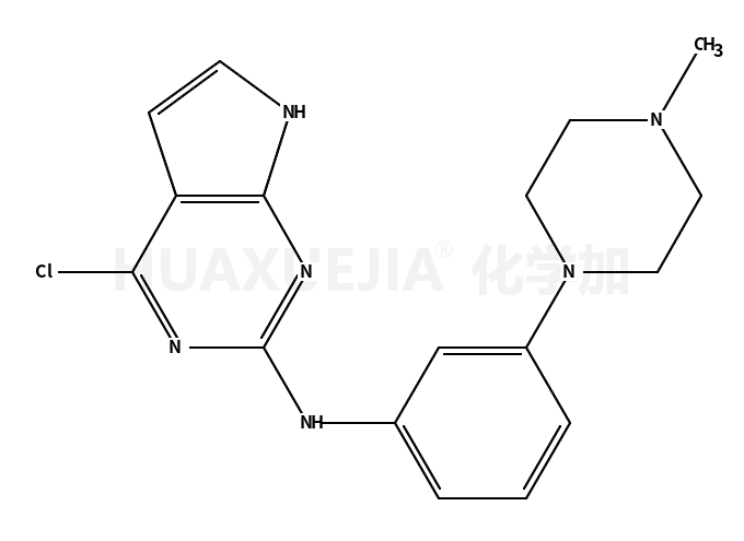 4-氯-N-(3-(4-甲基哌嗪-1-基)苯基)-7H-吡咯并[2,3-d]嘧啶-2-胺