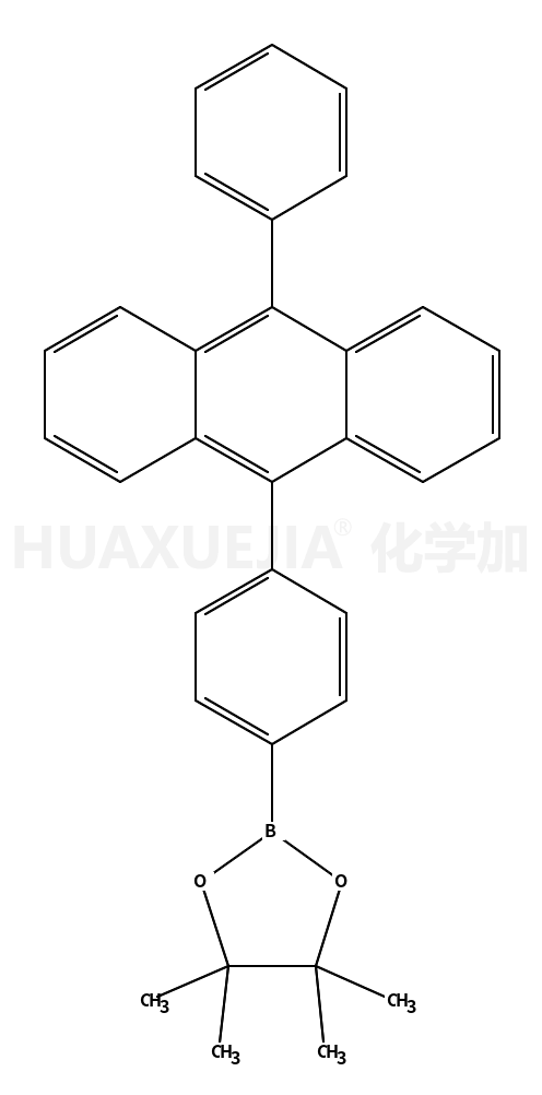 4,4,5,5-四甲基-2-[4-(10-苯基蒽-9-基)苯基]-1,3,2-二氧环戊硼烷